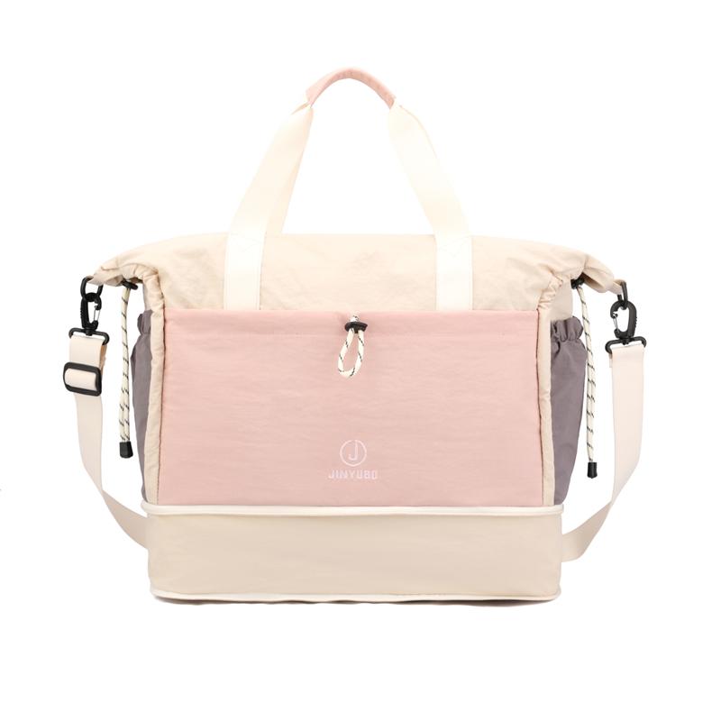 Extensible Large Capacity Shoulder Bag Dry and Wet Separate Travel Bag Short Distance Duffel Bag