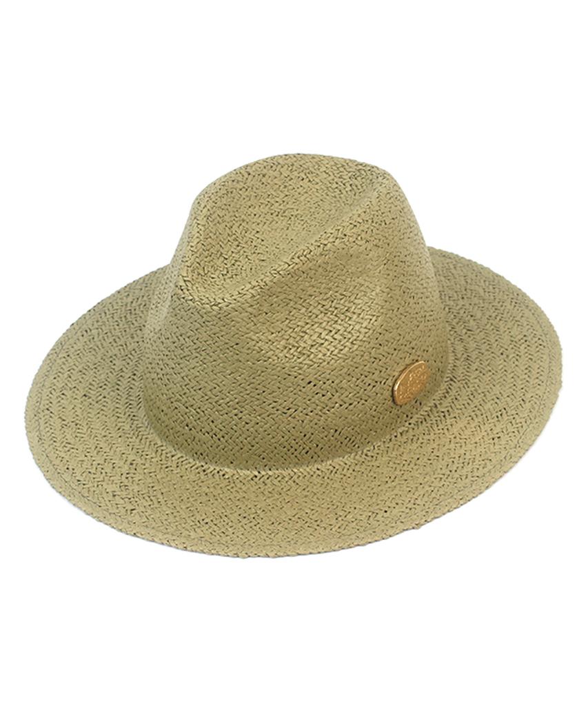 Yunibeosyeolkemiseuteuli Swing Basic Khaki Simple Fedora Summer Fedora
