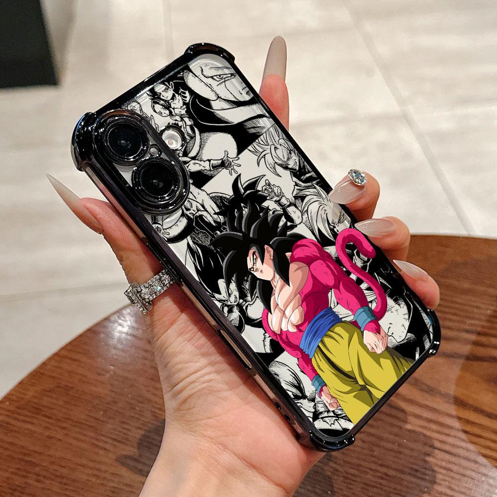 Dragons Balls GT Goku Funda For iPhone 18 17 Pro 16 15 14 13 12 11 Pro Max Case Plus 17E 16E 17 Air Silicone Protection Phone Cover