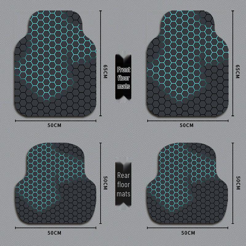 Diatomaceous Earth Car Mats: Absorbent, Wear & Stain-Resistant, Removable, Decorative, Universal Fit