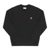 MaiSon KitSune Men S Fox Head Patch SweatShirt Pm00303km0340