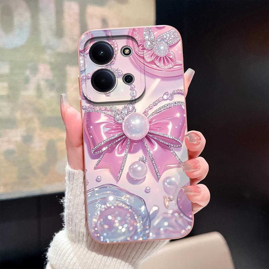 Case For Xiaomi Redmi 15C 14C 13C 12C Brilliant Flower Mountain Shockproof Protective Fashion Cover For Redmi15C Redmi14c Coque