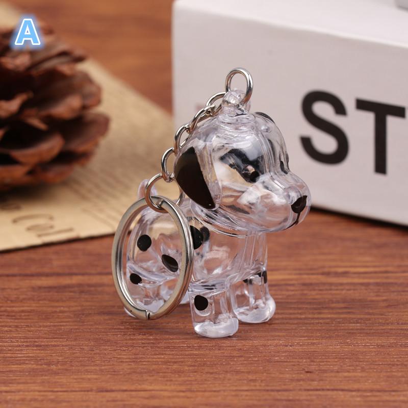 Clear Puppy Hair Memorial Keychain Capsule Pet'S Dog Fur Container Diy Pendant Keychain Decor Pet Lovers Home Display Gifts