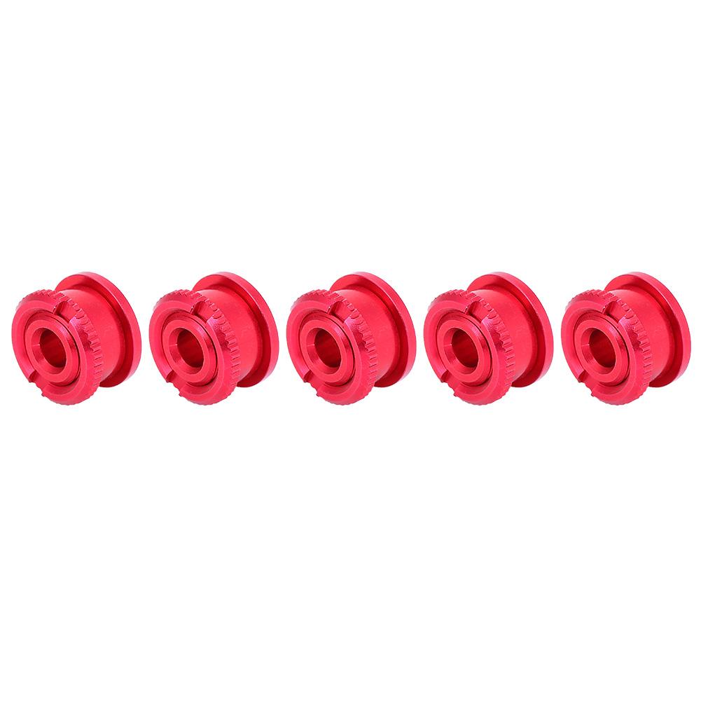 Bikes Road Chainwheel Screws & Nut Parts for Single Dental Plate Black