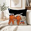 art dog comic soft pillowcase cute t-t-T-Tin-tinES-S-S fun Sofa Home S-S-SnowyS Living Room Decor bed hogar pillowcover gift