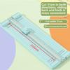 1PC 4 in 1 two-way paper cutter, manual office paper cutter, send 4 cutter heads,design for schools, offices and homes