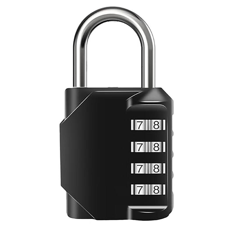 Lehuolvxing Four-Digit Combination Padlock, Luggage Lock, Dormitory Door Lock, Gym Locker Lock, Small Padlock, Small Anti-Theft Lock