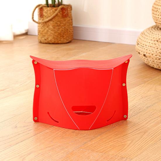 Portable Folding Stool Outdoor Chair High Durability Strong Load-bearing Lightweight Design Multi-Function Camping Storage Stool