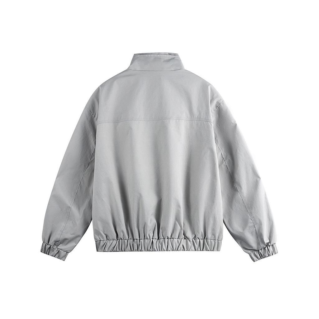 QIYOU 2025 Autumn Unisex Casual Stand-up Collar Jacket