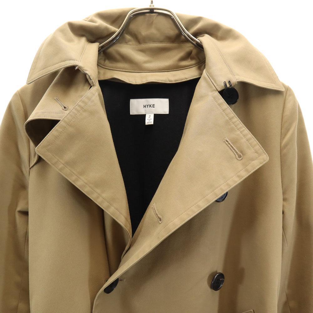 HYKE made in Japan trench coat 2 beige with wool liner Women Used