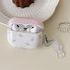 Korean ins pink bow AirPods Pro earphone case for Apple 1/1 generation wireless bluetooth case