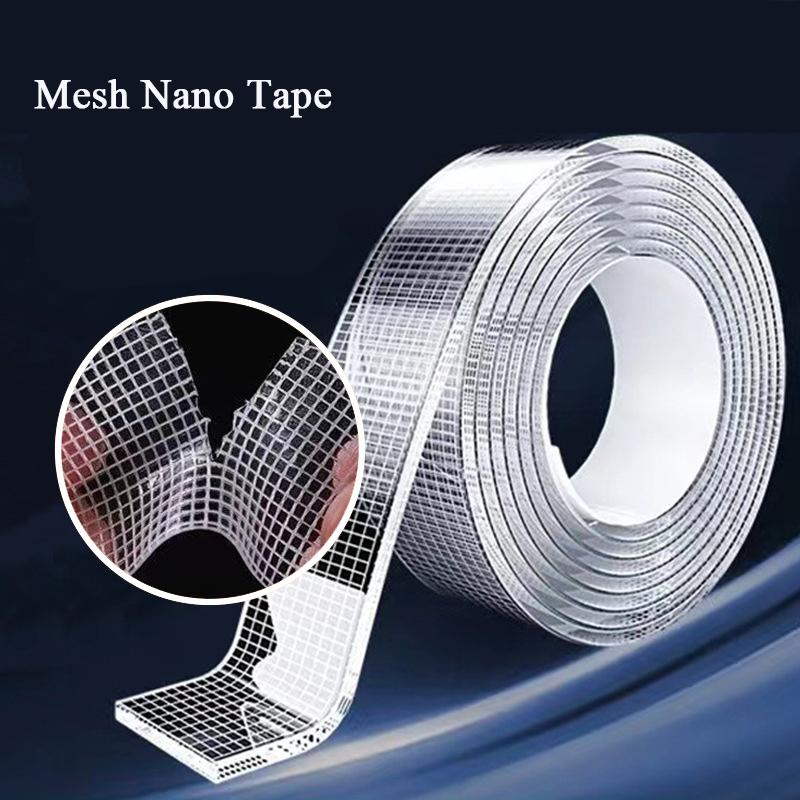 Upgrated Grid Nano Tape Double Side Extreme Adhesion