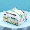 1Pc Aluminum Foil Food Cover Heat Insulation Foldable Dish Dust Table Covers(Green Small)