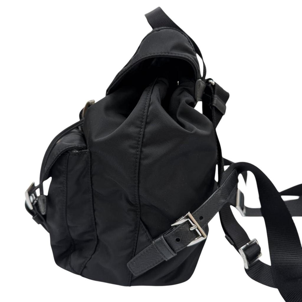 Great PRADA Backpack Â· Daypack Small Re-Nylon backpack Triangle logo 1BZ677 Used