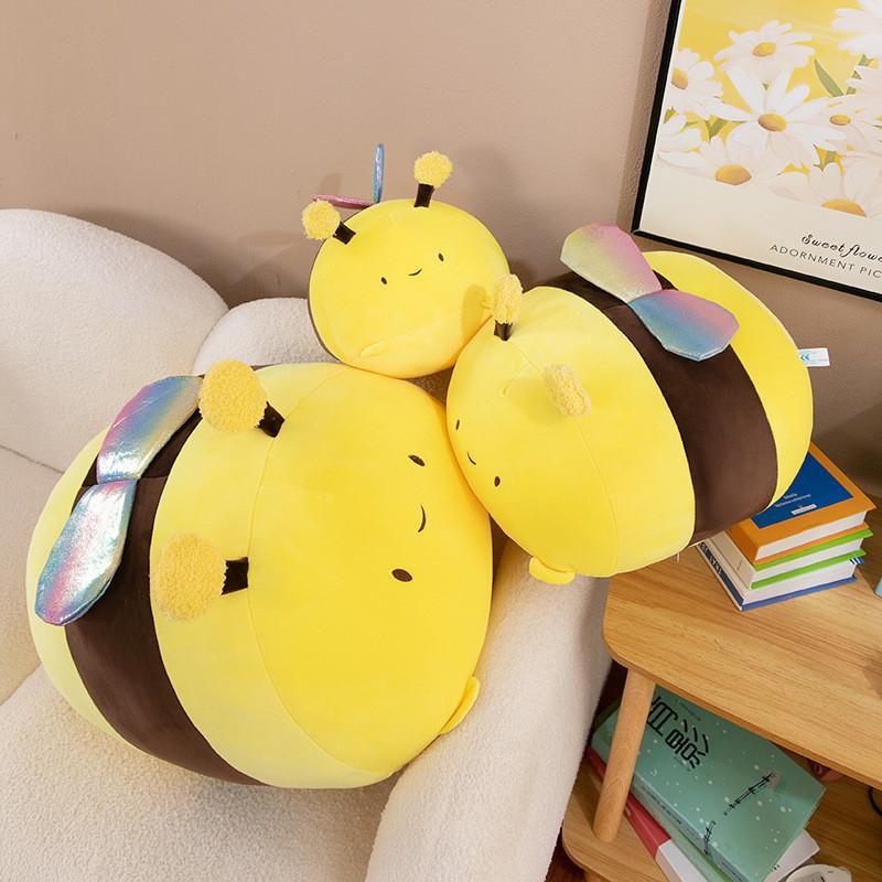 Cute Creative Cartoon Simulation Small Bee Plush Toy Girls Children Holiday Gift