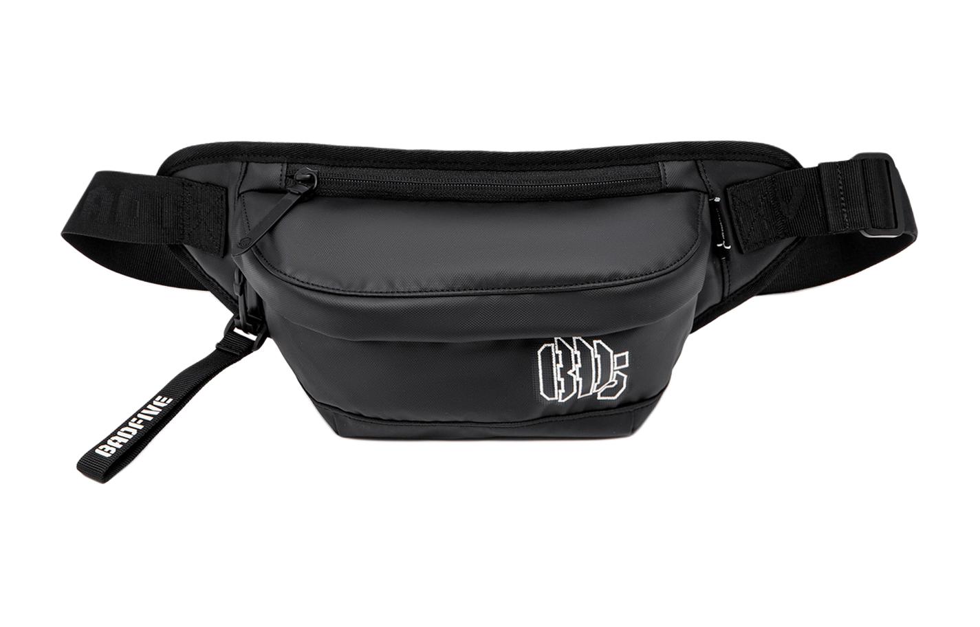 Li Ning Polyester Sling Bag Regular Unisex Black ABDU101-1