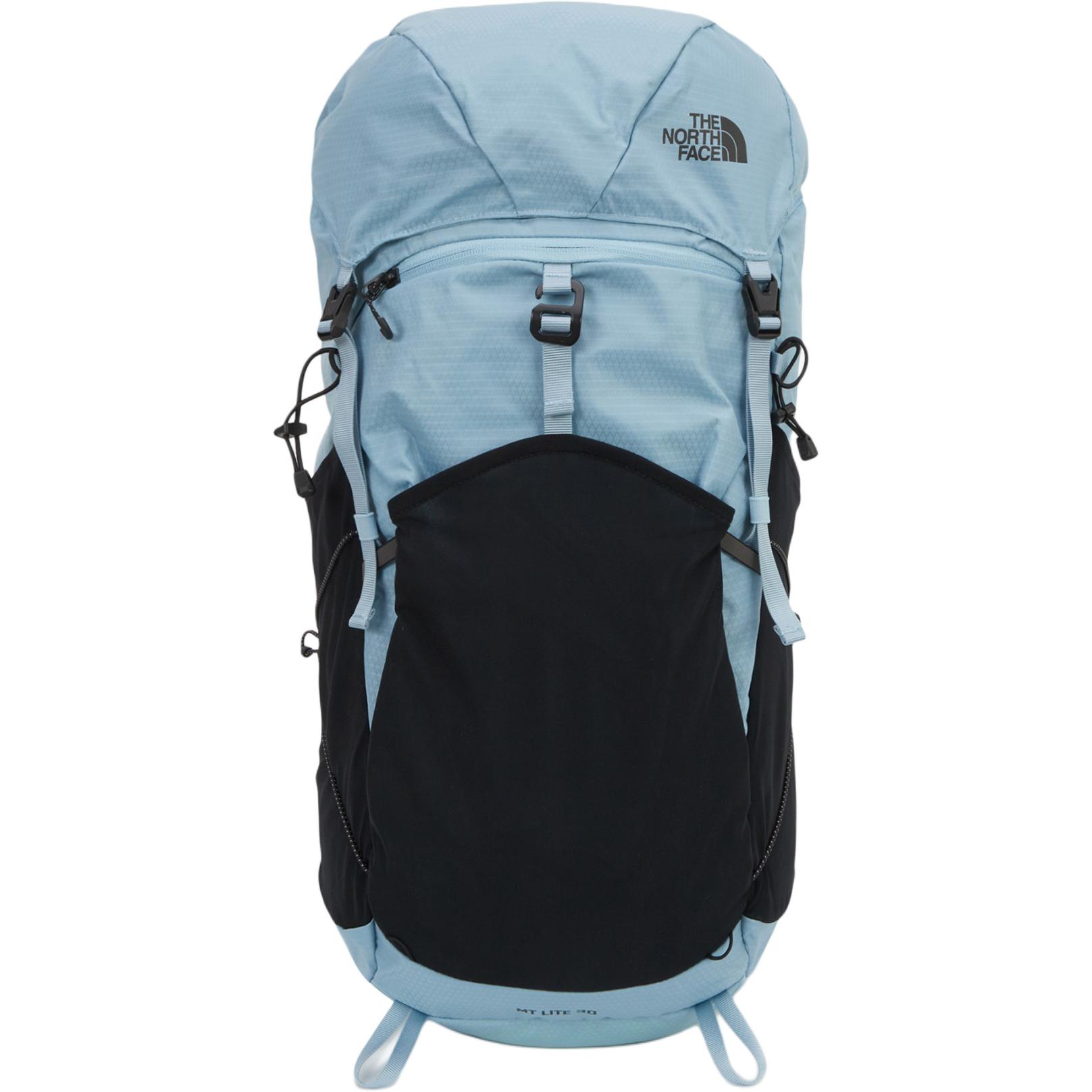 

The North Face Mountain Light 30L Hooded Hiking Backpack Comfortable Breathable Rain Cover Removable Waist Belt Outdoor Bag Men backpacks NM2TR13B Ice Blue