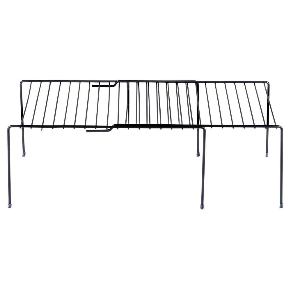 Metal Kitchen Shelf for Countertop, Cabinet Shelf, Extendable Organizer Stand