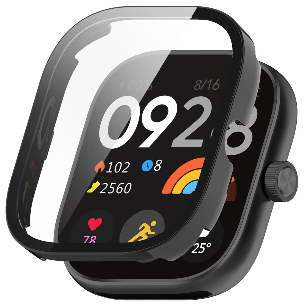 Smartwatch Protective Case with Integrated Screen Guard Smartwatch Case Offer Dustproof & Shockproof for  Watch 5