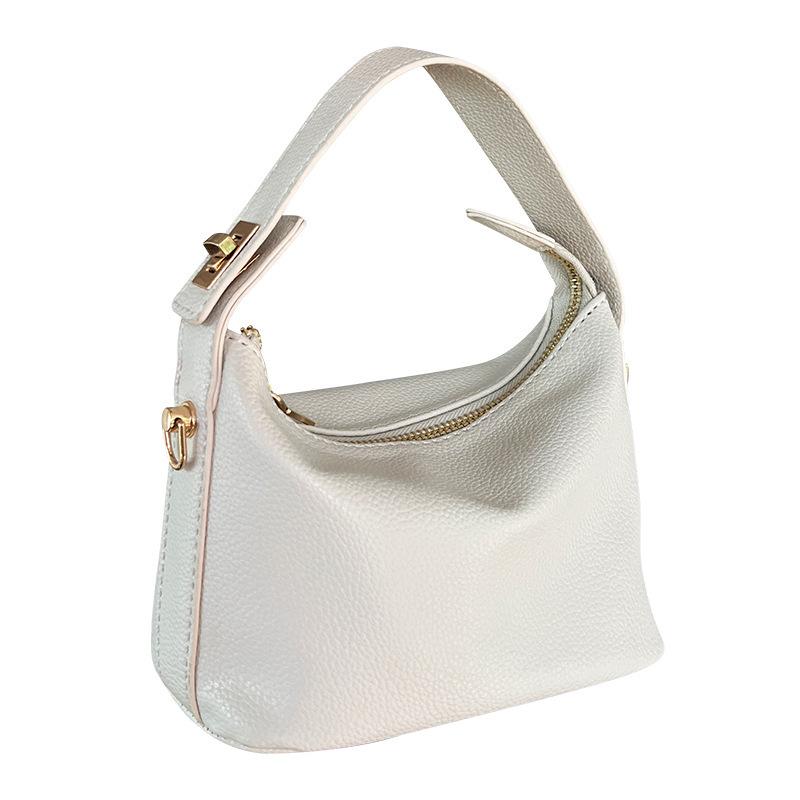 Niche design bag women's spring lunch box cloud bag portable casual small square bag shoulder messenger bag