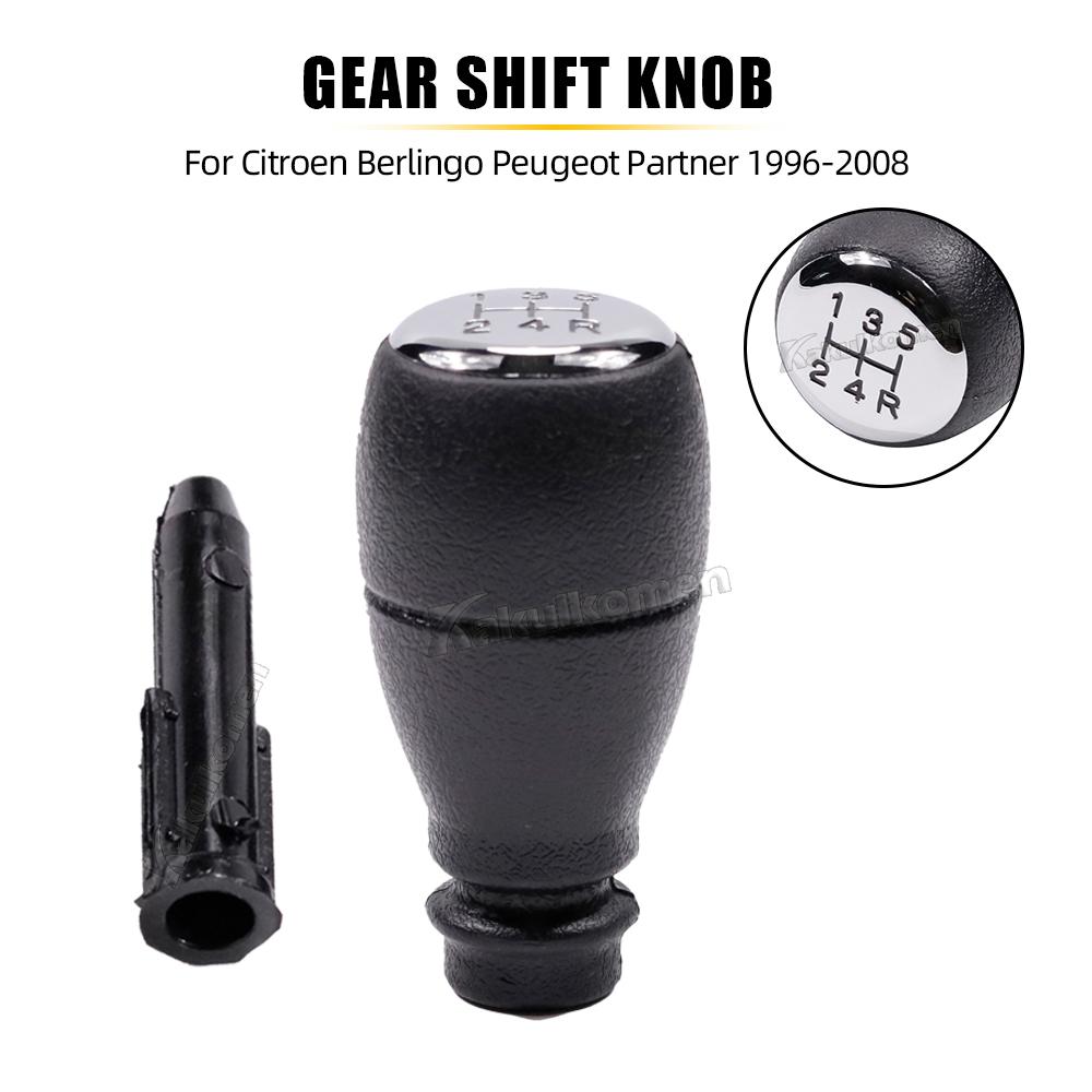 Manual 5 Speed Gear Shift Knob Stick Lever Shifter HandBall Gaiter Boot Case For Citroen Berlingo for Peugeot Partner 2008-2018