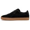 Suede Classic Blanket Stitch Unisex Black Brown Lifestyle Sneakers 368903-02