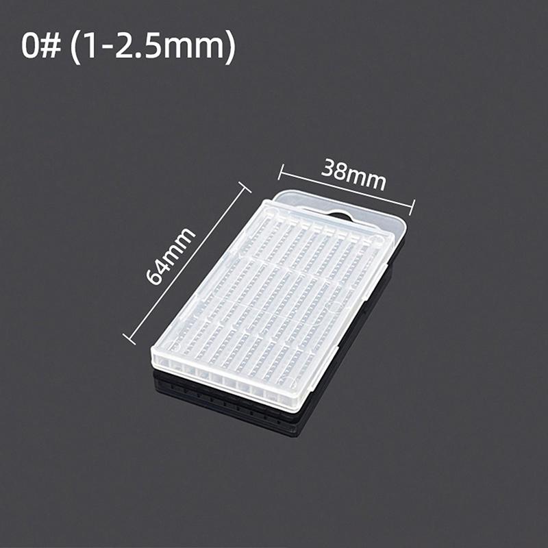 

Пластиковый ящик для хранения сверл, пустой, ящик для инструментов, аксессуары для инструментов, сверло по дереву, 5/10 отверстий, прозрачный упаковочный кейс 64*38mm