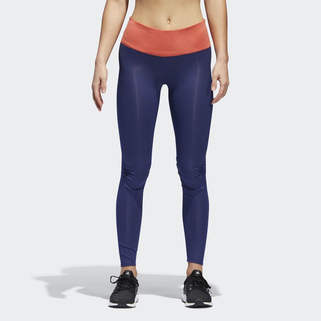 Adidas Snova Tokyo Skin-Friendly Comfortable Breathable Sports Long Pants Women Bottoms Indigo CG1176