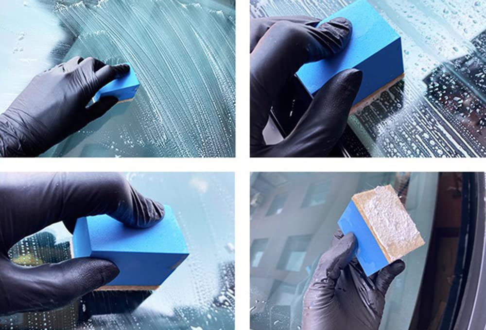 Samcos Sponge Polishing, Set of 12, Felt Sponge for Hand Polishing, Scaling Scaling, Scale