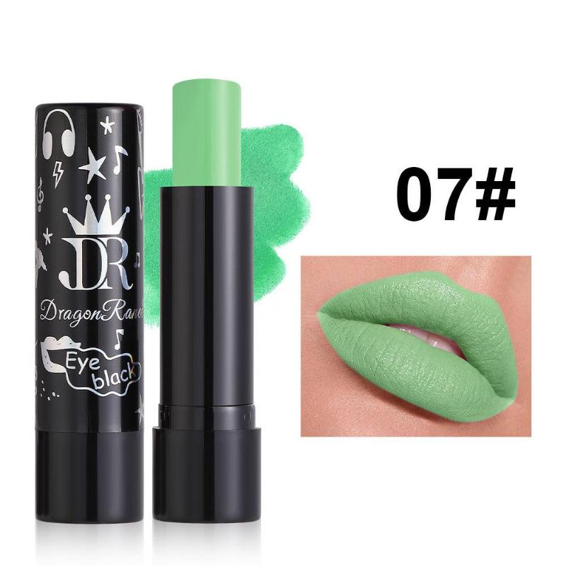 Halloween Matte Mist Lippenstift Wasserdicht Crayon Nude Feuchtigkeitsspendende Lippenbalsam Gesichtsfarbe Bühne Make-Up-Tool Kosmetik