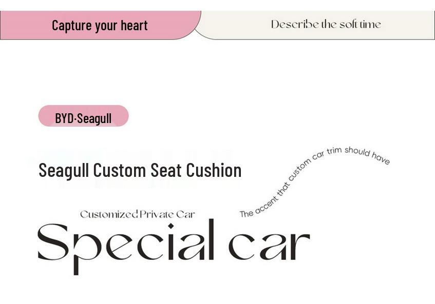 Breathable Fabric Linen Car Seat Covers for BYD Seagull (Five-Seater, Universal Fit)