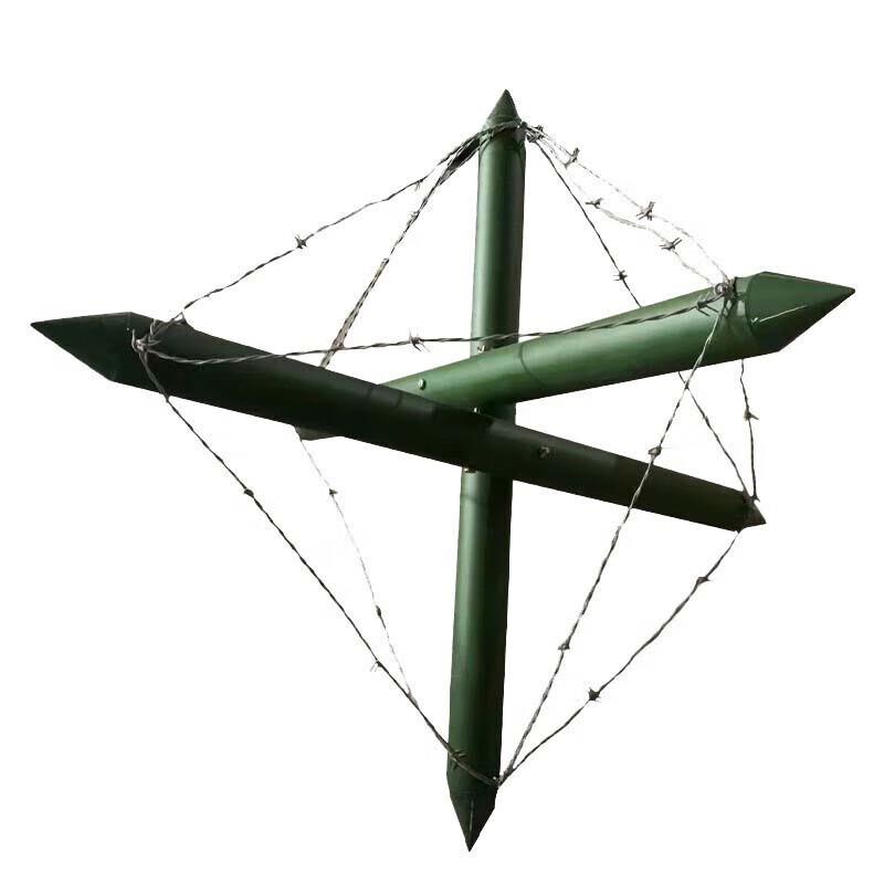 Simulated Diamond Abatis Training Aid
