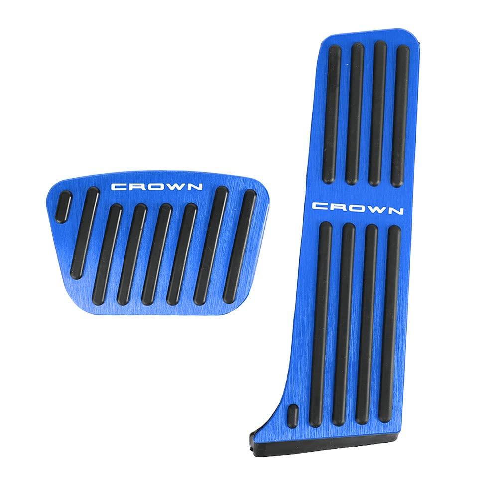 BOYOUS Crown Crossover 35 Series 2022 Crown Sport 30 Crown Estate 30 Series RS Z Aluminum Pedal Set CROWNCROSSOVER Exclusively Designed Brake and синий