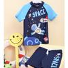 PEAK Boys' Quick-Dry Split Swimsuit Set YS12106