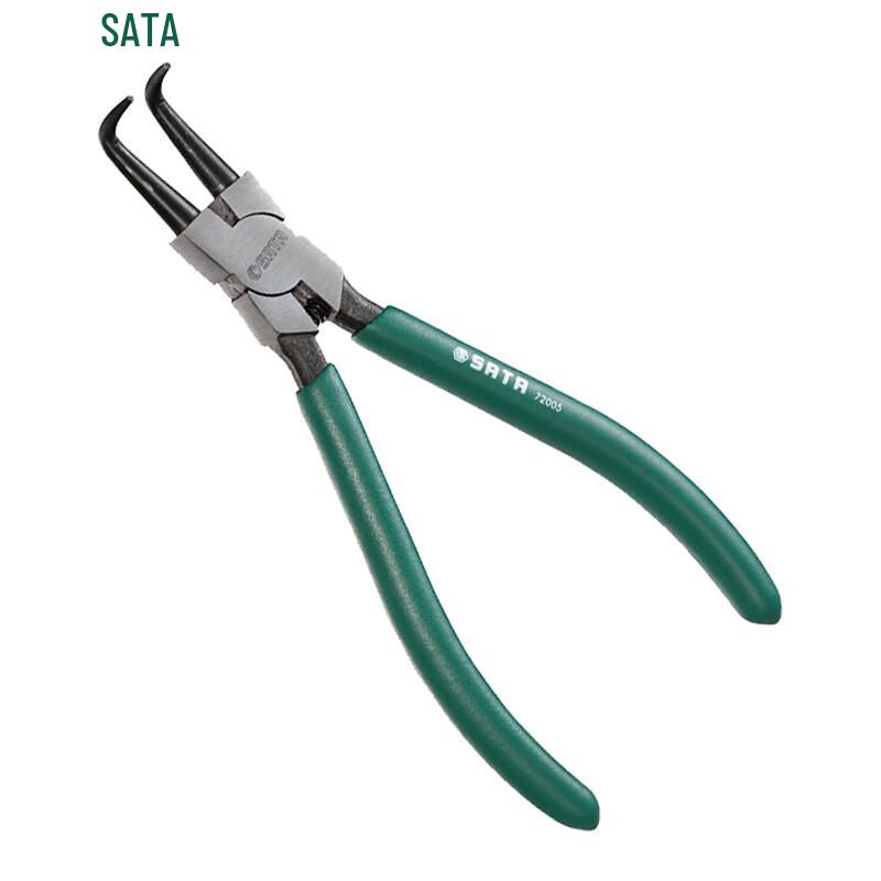 SATA 72005 Internal Curved Circlip Pliers 7 inch