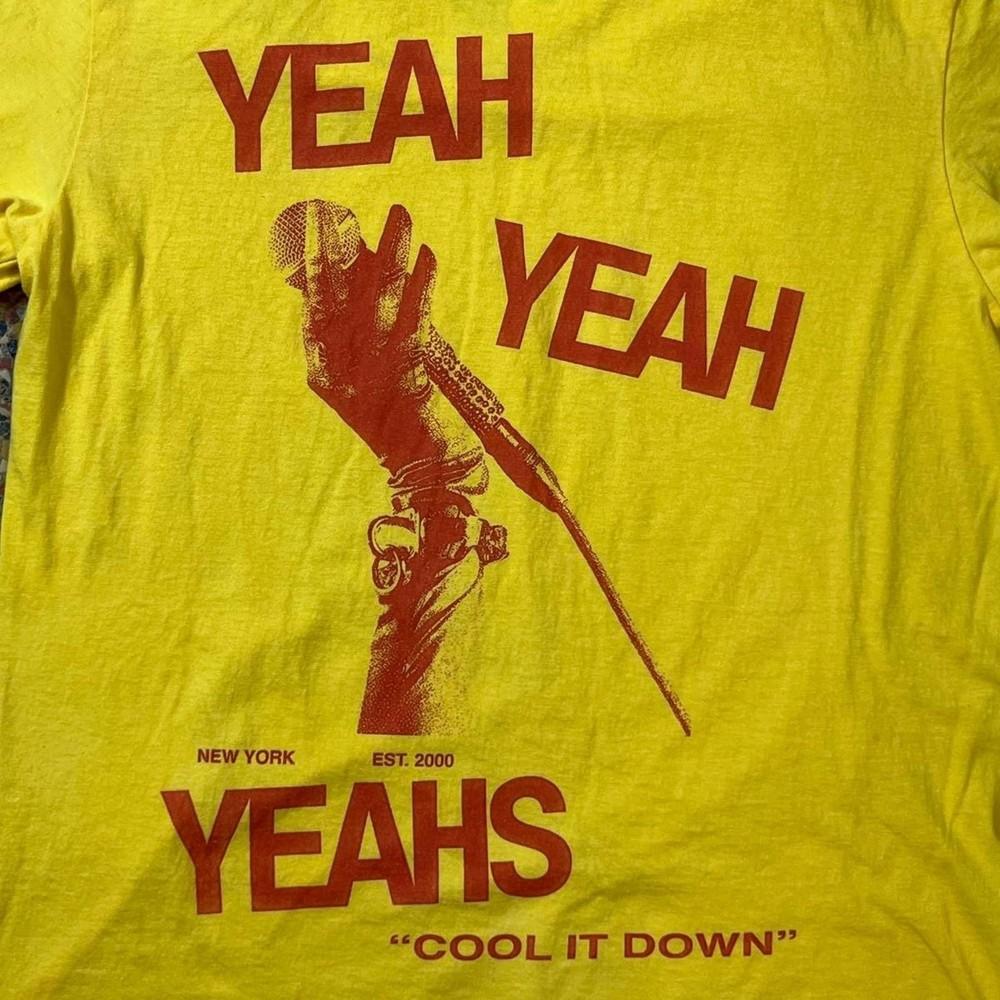 Hot The Yeah Yeah Yeahs Band Cool It Down Yellow S to 5XL Shirt CK192 Unisex T-Shirt S