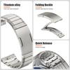 No gap titanium alloy metal strap for Huawei Watch GT 6 Pro 46mm strap for Huawei Watch GT6 Pro only Quick-release watch strap