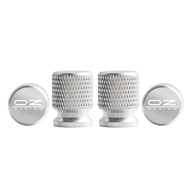 For OZ O.Z Racing Logo Alpha Romeo Fiat abarth JEEP Ford Volvo Car Valve Caps Wheel Tires Air Tyre Stem Protective Cover