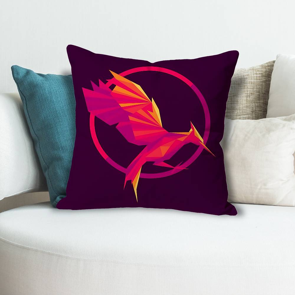

TThe HHunger GGames Pillow Cases for Bedroom Living Room Sofa Home Decor Polyester Cushion Cover with Zipper 30x30 cm
