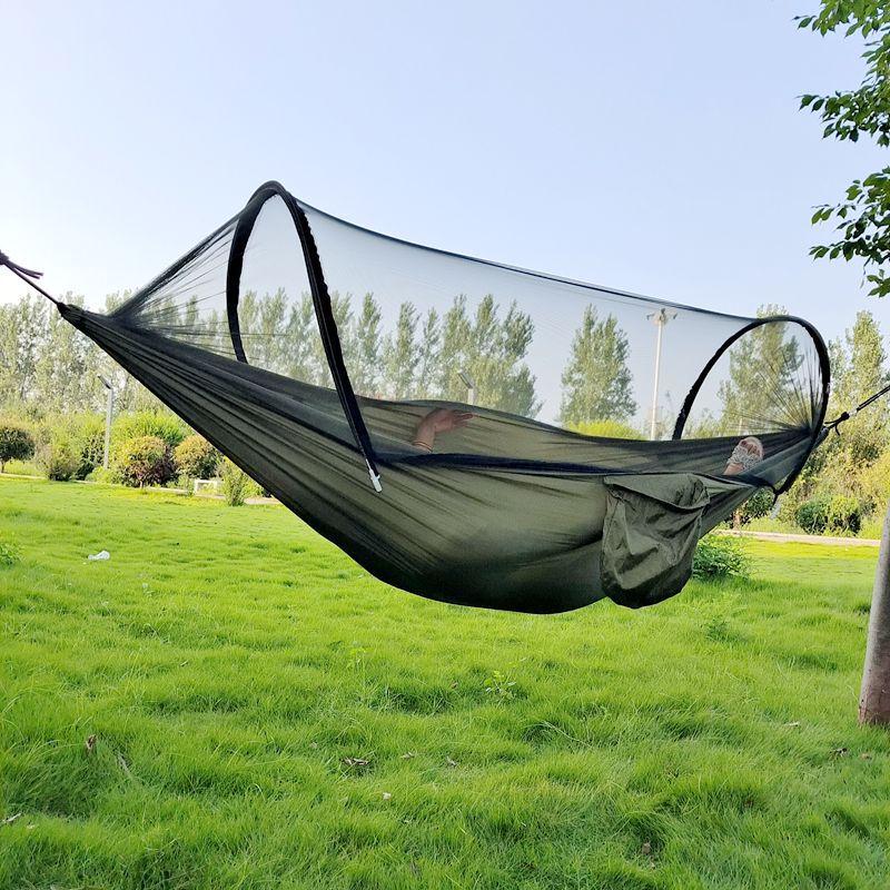 OLOEY Portable Double Hammock with Mosquito Net