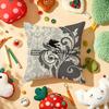 Light Luxury Fashion EETROo Cushion Cover Plush Fabric Soft DoubleSided Printed Sofa Warm Winter Home Gift Pillow Cover