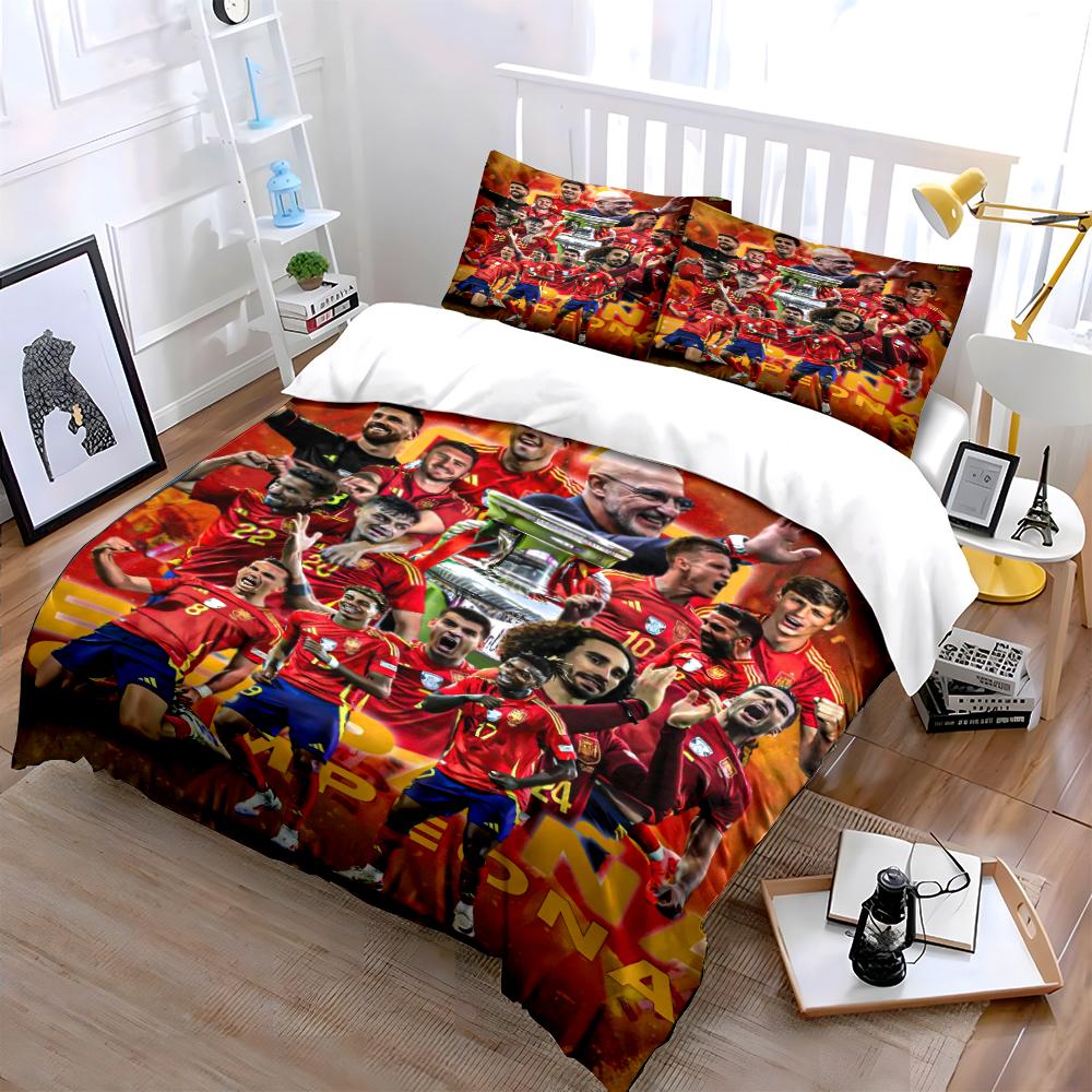 "Soccer Champions Bedding" Bedding Set (1 Duvet Cover, 2 Pillowcases, Duvet Not Included)