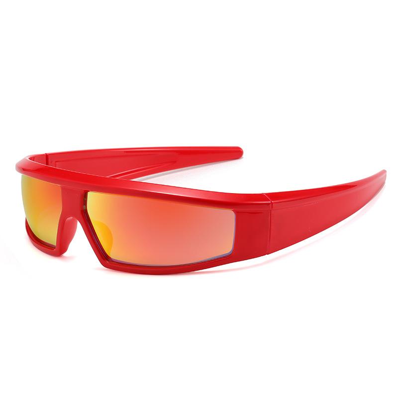 Sports Sunglasses, Personalized Y2K Cycling Glasses, Colorful Reflective Sunglasses