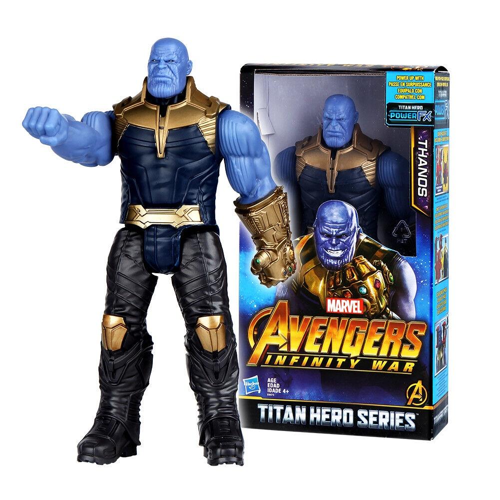 Premium Quality Avengers Titan Hero Series 12" Thanos Iron Spiderman Hulk Thor Action Figures