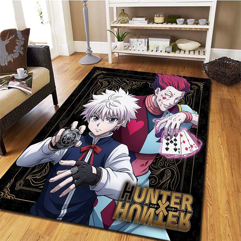 Hunter X Hunter Carpet Rug For Living Room Bedroom Home Sofa Decoration Kids Play Nonslip Floor Mat