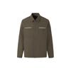 Business Casual Woven Jacket Jackets & Coats Men's Strata Olive Green JE8592