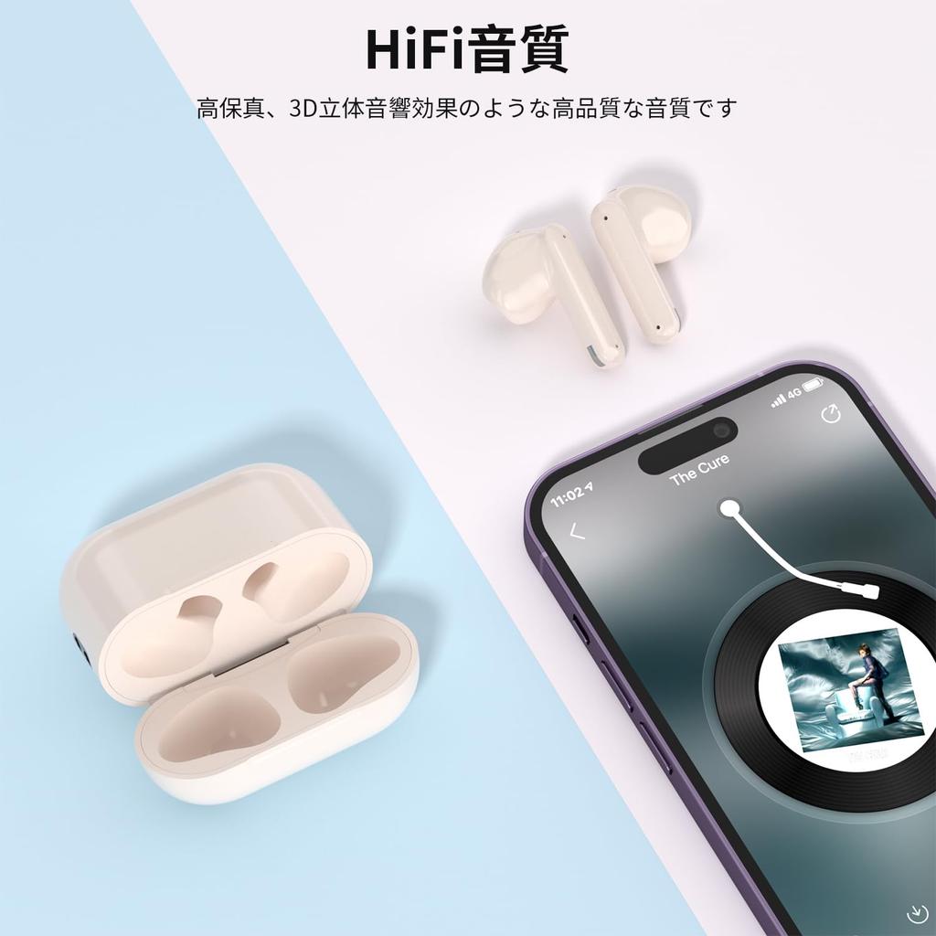 New for Bluetooth Wireless Smart Automatic Sound Fast Up to 24 Hours of Continuous Communication High and Low IPX6 Perfect for Online and Ideal for