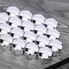 Exterior Decor Bolt Rims 20pcs/pack Screw Protector Bolt Caps Bolt Covers Screw Caps Screw Covers