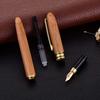 1PC Classic Retro Wooden Ballpoint Pen/Pen, 0.5mm Writing Smooth, Suitable for Calligraphy Practice, Office