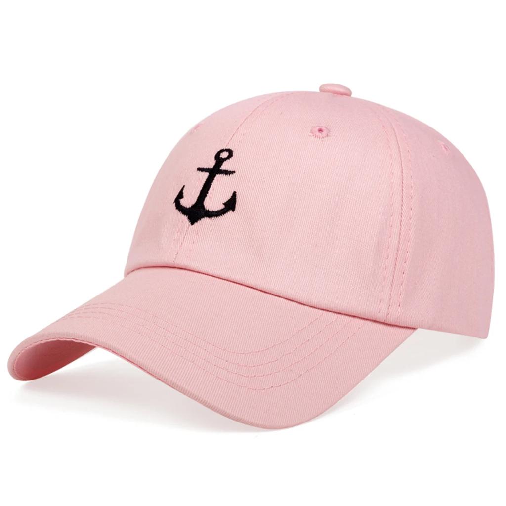 Unisex Ship Anchor Letter Embroidery Baseball Caps Spring and Autumn Outdoor Adjustable Casual Hats Sunscreen Hat Sports Cap